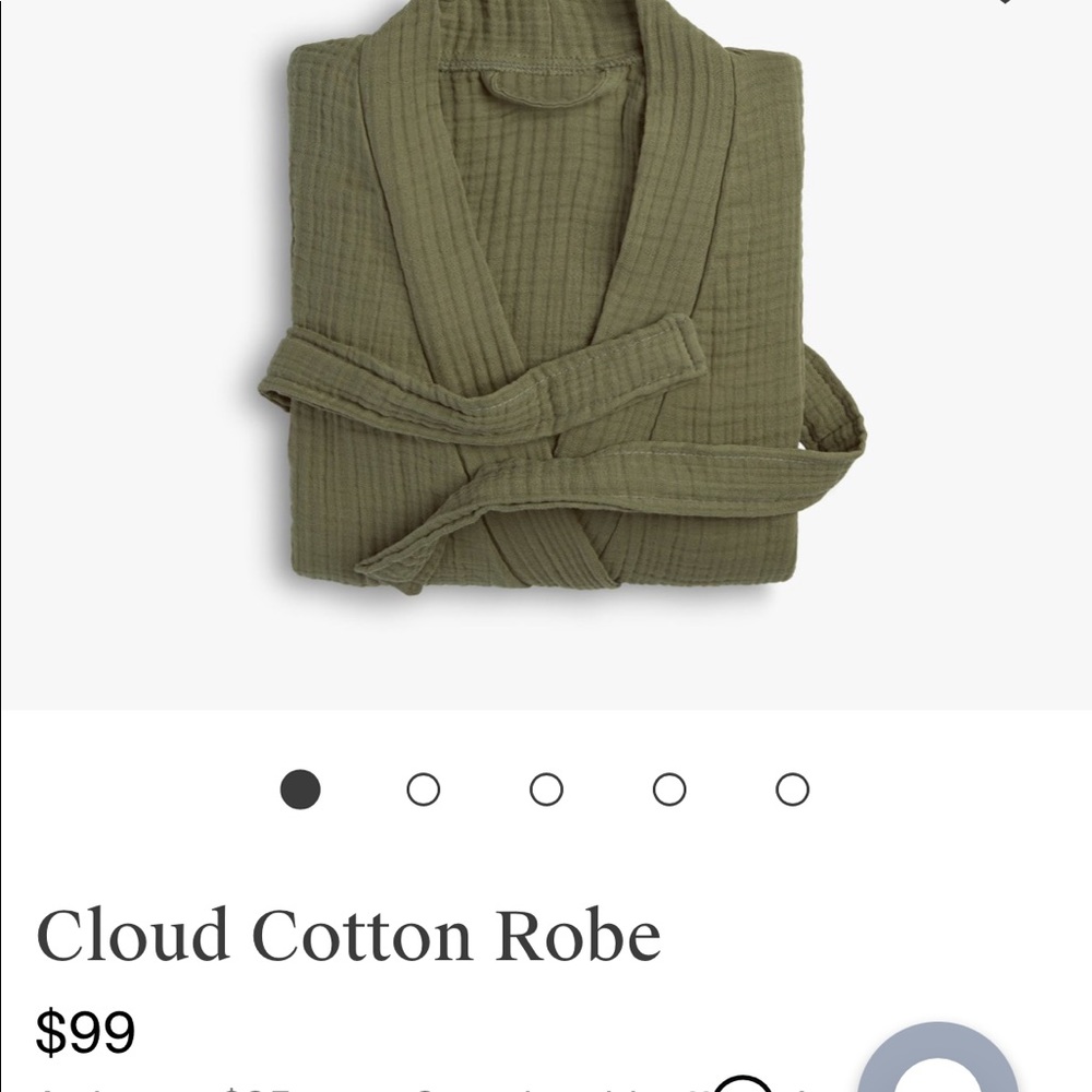 Parachute cloud cotton robe